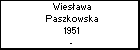 Wiesawa Paszkowska