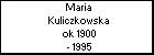 Maria Kuliczkowska