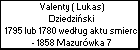 Valenty ( Lukas) Dziedziński