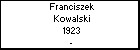 Franciszek Kowalski