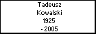 Tadeusz Kowalski
