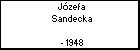 Jzefa Sandecka
