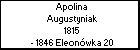 Apolina Augustyniak