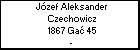 Jzef Aleksander Czechowicz