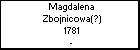 Magdalena Zbojnicowa(?)