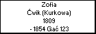 Zofia Ćwik (Kurkowa)
