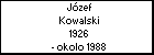 Jzef Kowalski