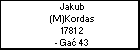Jakub (M)Kordas