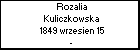 Rozalia Kuliczkowska
