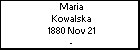 Maria Kowalska