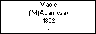 Maciej (M)Adamczak