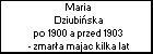 Maria Dziubiska