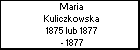 Maria Kuliczkowska