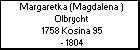 Margaretka (Magdalena ) Olbrycht