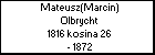 Mateusz(Marcin) Olbrycht