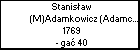 Stanisaw (M)Adamkowicz (Adamczak)