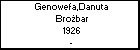 Genowefa,Danuta Brobar
