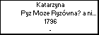 Katarzyna Pyz Moze Ryzwna? a nie Pyzwna