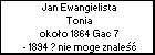 Jan Ewangielista Tonia