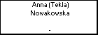 Anna (Tekla) Nowakowska