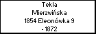 Tekla Mierzwiska
