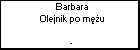 Barbara Olejnik po mu