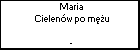 Maria Cielenów po mężu