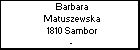 Barbara Matuszewska