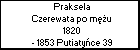 Praksela Czerewata po mu