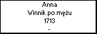 Anna Winnik po mu