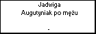 Jadwiga Augutyniak po mu