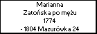 Marianna Zatoska po mu
