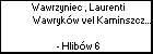 Wawrzyniec , Laurenti Wawrykw vel Kaminszczak
