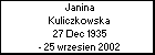 Janina Kuliczkowska