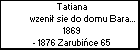 Tatiana wzeni sie do domu Baran po mzu