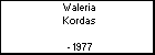 Waleria Kordas