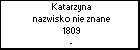 Katarzyna nazwisko nie znane