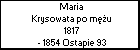 Maria Krysowata po mu