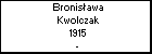Bronisawa Kwolczak